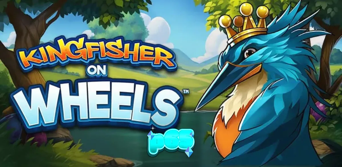 Ang crowned kingfisher sa Kingfisher on Wheels slot